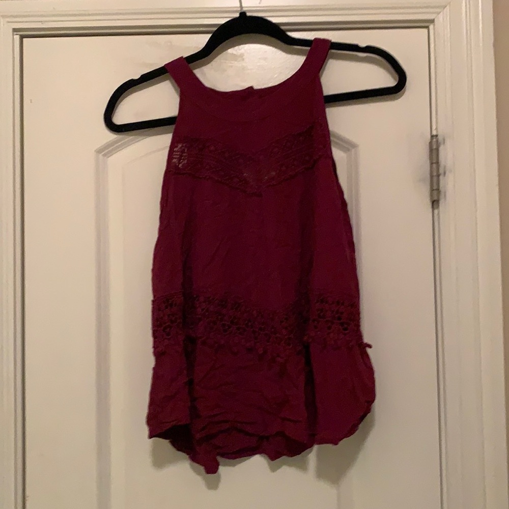red halter top